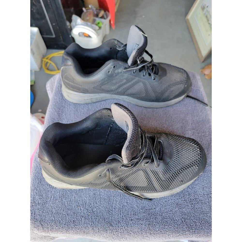 Brahma Mens Size 7.5 Work Shoes Sneakers Black - Picture 3 of 7